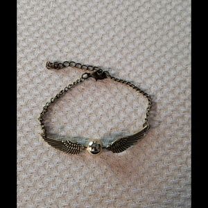 Golden Snitch bracelet/pocketwatch fashion jewelry